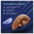 Blush UrSelf Affirm - realistični dildo (rjav) - 13 cm