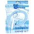 Shower Enema - analni tuš set - aluminij - srebrna