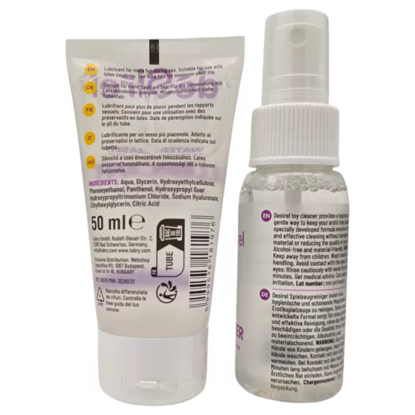 Desirel čistilni in mazalni gel (2 × 50 ml)