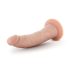 Dr. Skin - realistični dildo z priseskom - naravna barva 17,5 cm