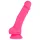 Blush Neo - dildo s priseskom - 19 cm - roza
