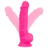 Blush Neo - dildo s priseskom - 19 cm - roza