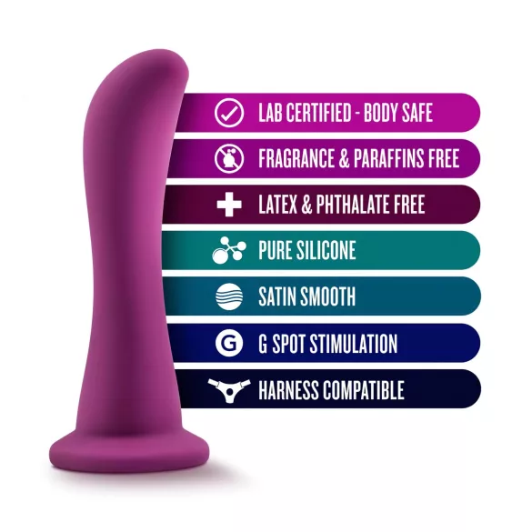 Temptasia Bellatrix - dildo s priseskom - vijolična