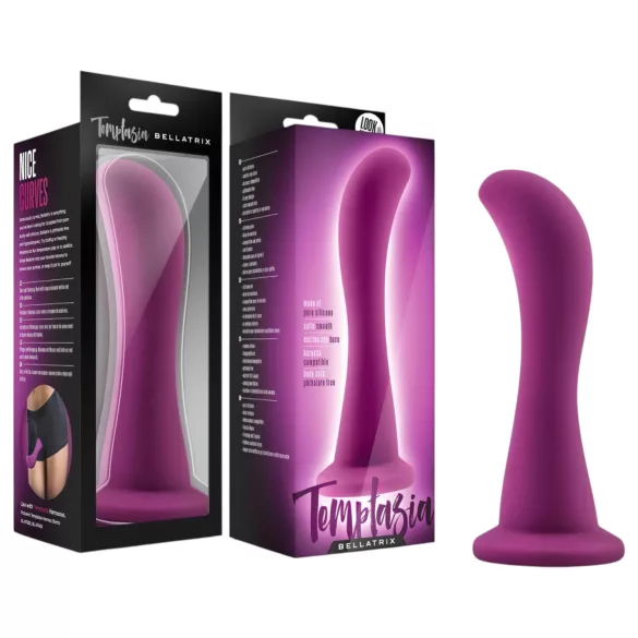 Temptasia Bellatrix - dildo s priseskom - vijolična