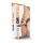 Dr. Skin - votli nastavek dildo - 15 cm naravna barva