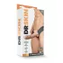 Dr. Skin - votli nastavek dildo - 15 cm naravna barva