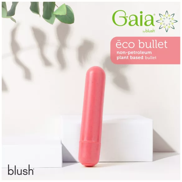 Gaia Eco - vibrator za stimulacijo točke G - okolju prijazen, srednji, koralna