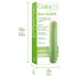 Gaia Eco - vibracijski stimulator - okolju prijazen, srednja velikost, zelena