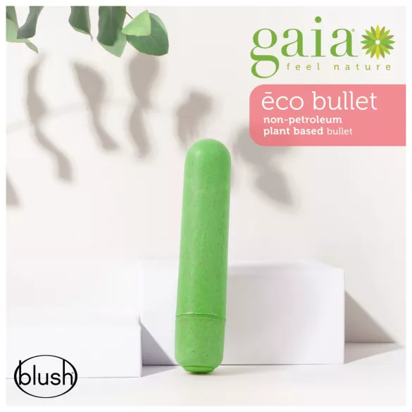 Gaia Eco - vibracijski stimulator - okolju prijazen, srednja velikost, zelena
