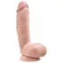 blush Dr. Skin Glide realistični dildo - 21,5 cm, z modački