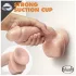 blush Dr. Skin Glide realistični dildo - 21,5 cm, z modački