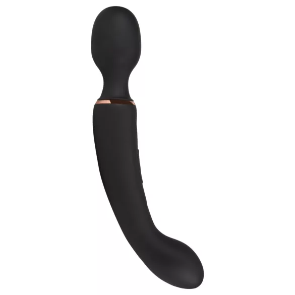 Blush Lush - 2 v 1 paličasti in G-točkovni vibrator (črn)
