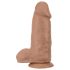 Blush Chub – realistični dildo s priseskom – 18 cm (naraven)