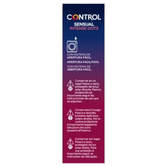 Control - kondomi z izboklinami - 12 kos