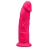 Silexd - vibratorski dildo s priseskom in daljinskim upravljalnikom - roza