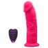 Silexd - vibratorski dildo s priseskom in daljinskim upravljalnikom - roza