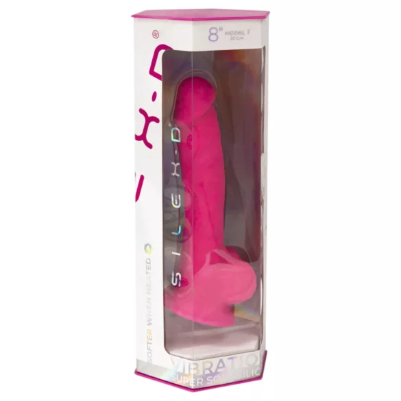 Silexd - vibrators z modom za pritrjevanje - z daljinskim upravljalnikom - roza
