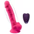 Silexd - vibrators z modom za pritrjevanje - z daljinskim upravljalnikom - roza