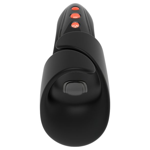 JamyJob - vibrator za glavico penisa - pulzirajoč - črna