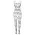 Subblime 951696 - mrežasti bodystocking - črna - S-L