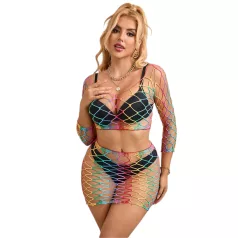 Subblime 952440 - mrežasti komplet - mavrica - S-L