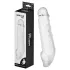 Addicted Toys - podaljšek za penis s prstanom za moda - 23 cm prozoren
