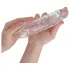 Addicted Toys - podaljšek za penis s prstanom za moda - 23 cm prozoren