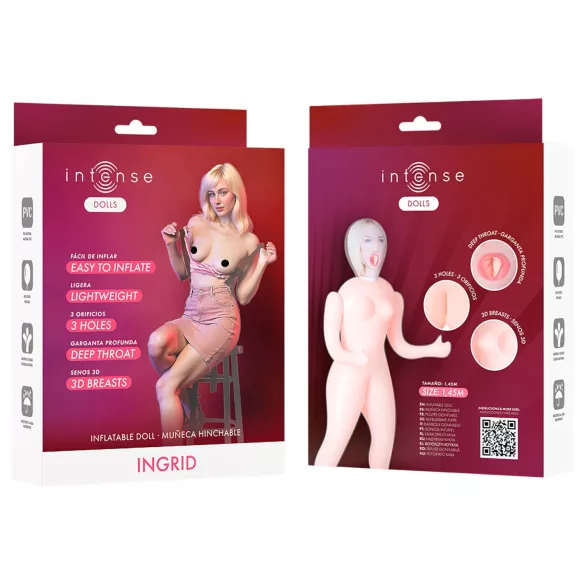 Intense Dolls Ingrid - napihljiva lutka - seks igrača