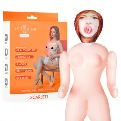   Intense Dolls Scarlett - napihljiva lutka - realističen videz - umetna koža