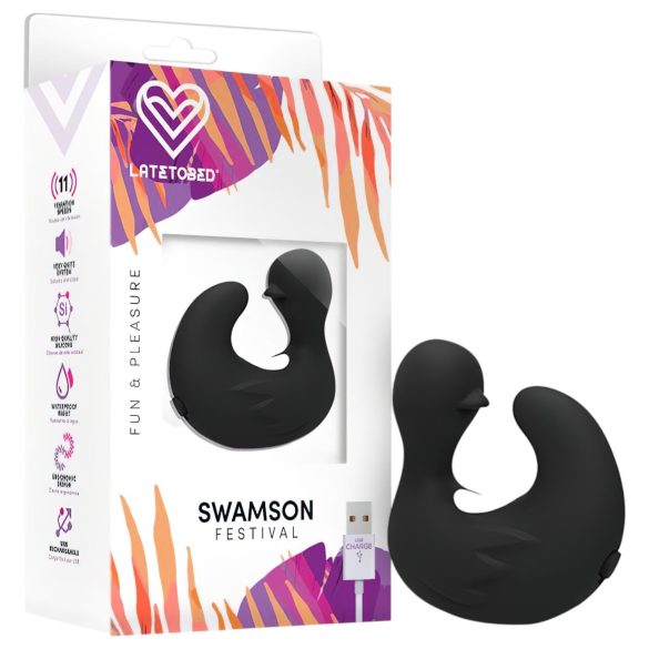 Latetobed - črni račji prstni vibrator