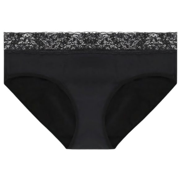 Adalet Natura Super - menstrualne hlačke (črne) - XL