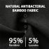 Adalet Natura Super - menstrualne hlačke (črne) - XL