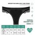 Adalet Flora - Menstrualne hlačke (črne) - L