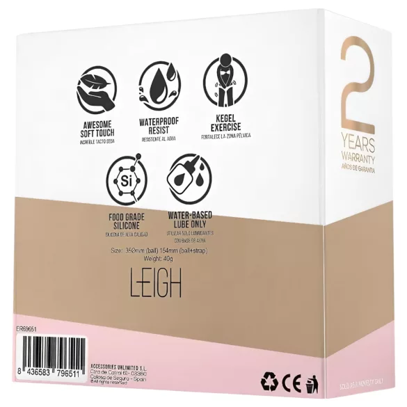 Engily Ross Leigh - gejšine kroglice - silikonske - vijolična