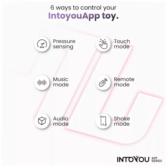 INTOYOU Kyra Pelvic - vibracijska gejša kroglica z upravljanjem prek aplikacije (rožnata)