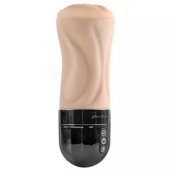 Zero Tolerance - masturbator z vakuumom in vibracijo - realističen videz - natur