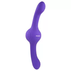   Evolved - dvojni vibrator z vibracijo in premikanjem - polnljiv - vijoličen