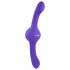 Evolved Our Gyro Vibe - polnilni, dvojni vibrator z drhtenjem (vijoličen)