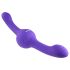 Evolved Our Gyro Vibe - polnilni, dvojni vibrator z drhtenjem (vijoličen)