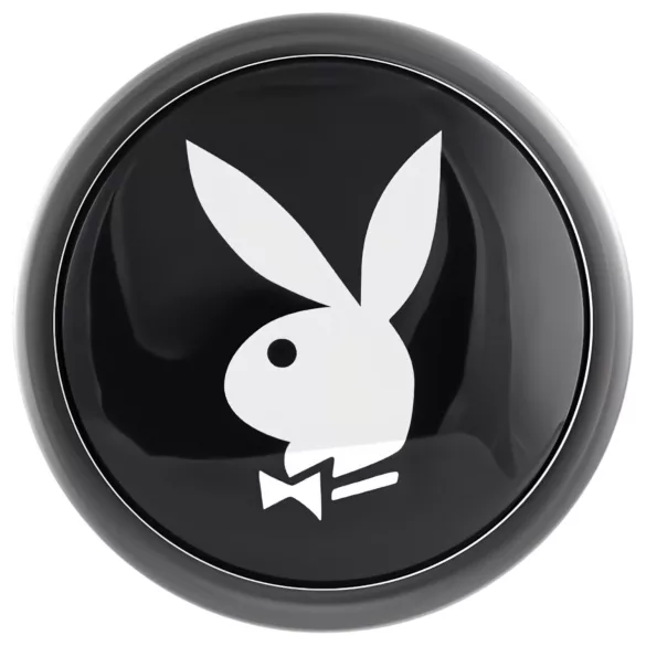 Playboy Tux - analni čep - majhen - srebrn