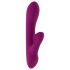 Playboy Bitty Bunny - roza polnilni vibrator s stimulatorjem klitorisa
