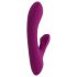 Playboy Bitty Bunny - roza polnilni vibrator s stimulatorjem klitorisa