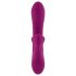Playboy Bitty Bunny - roza polnilni vibrator s stimulatorjem klitorisa