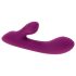 Playboy Bitty Bunny - roza polnilni vibrator s stimulatorjem klitorisa