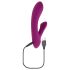 Playboy Bitty Bunny - roza polnilni vibrator s stimulatorjem klitorisa