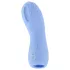 Evolved - vibracijski stimulator za prste - teksturiran - modra