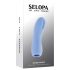 Evolved - teksturiran vibrator za prste (moder)
