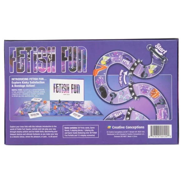 Fetish Fun - erotična družabna igra za pare (v angleščini)