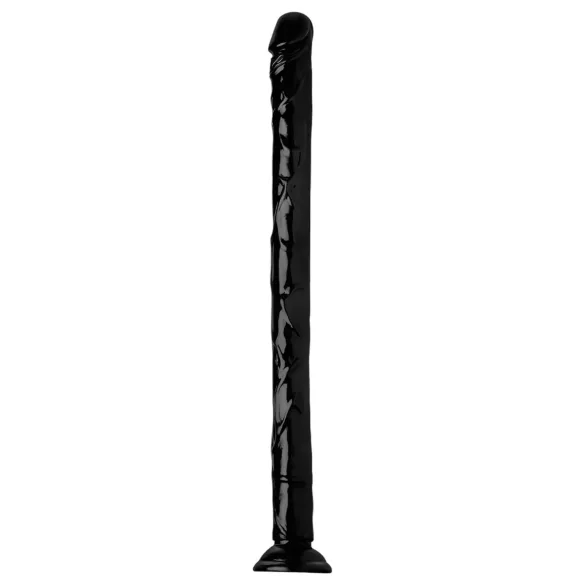 Hosed Anal Snake 19 - analni dildo s priseskom - črna