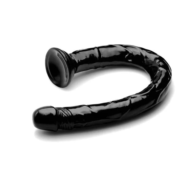 Hosed Anal Snake 19 - analni dildo s priseskom - črna